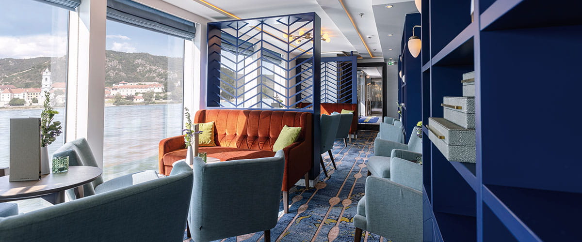 The Lorelei Lounge on Spirit of the Rhine